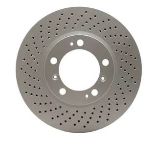 R1 Concepts PXP-02032D Carbon Alloy Drilled Only Brake Rotor